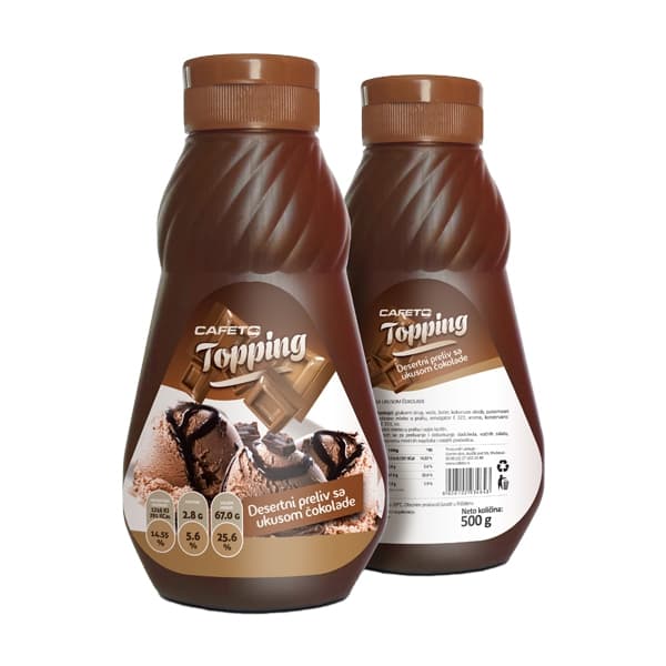 CAFETO TOPPING ČOKOLADA 0.9L