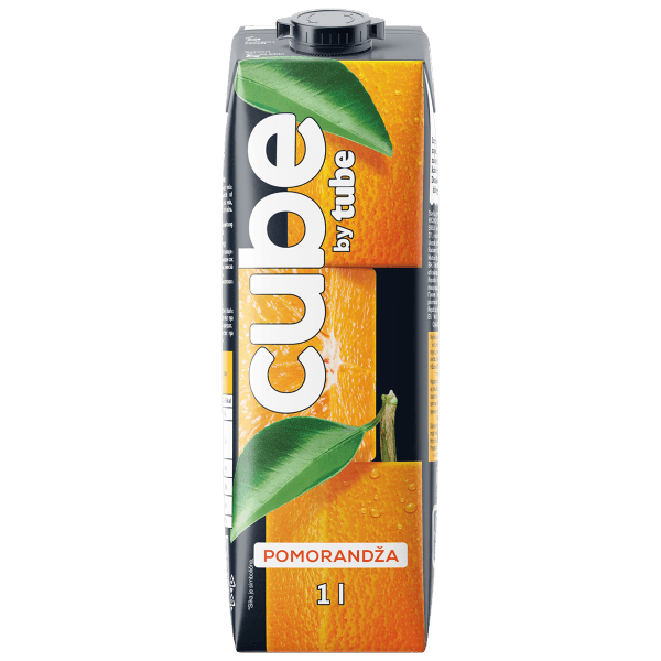 CUBE BY TUBE POMORANDZA 1L