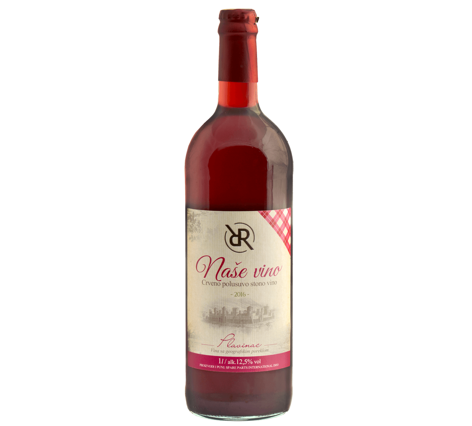 PLAVINAC NASE VINO 1L