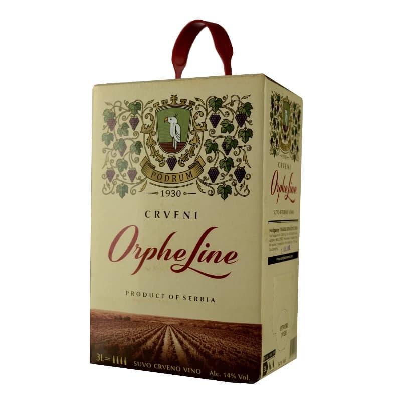 KOVACEVIC BAG IN BOX CRVENI 3L